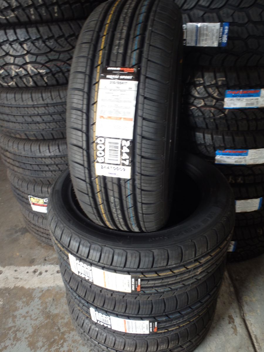 215/55R17 MILESTAR MS932 SPORT SET OF NEW TIRES