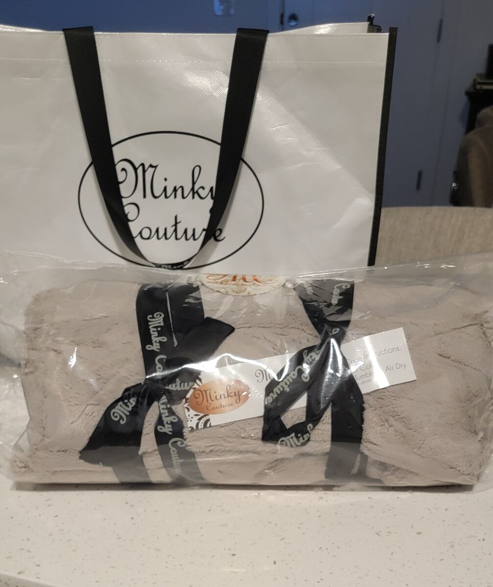 MINKY COUTURE BLANKET