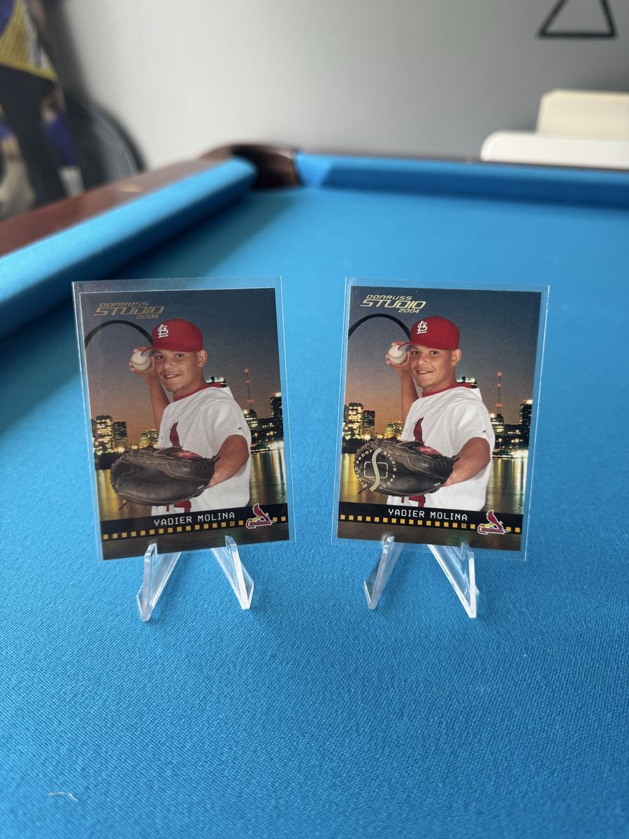 Yadier Molina XRC 2004 Donruss Studio Gold Card