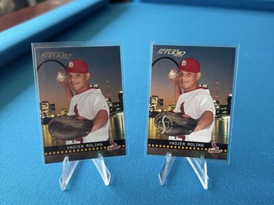 Yadier Molina XRC 2004 Donruss Studio Gold Card
