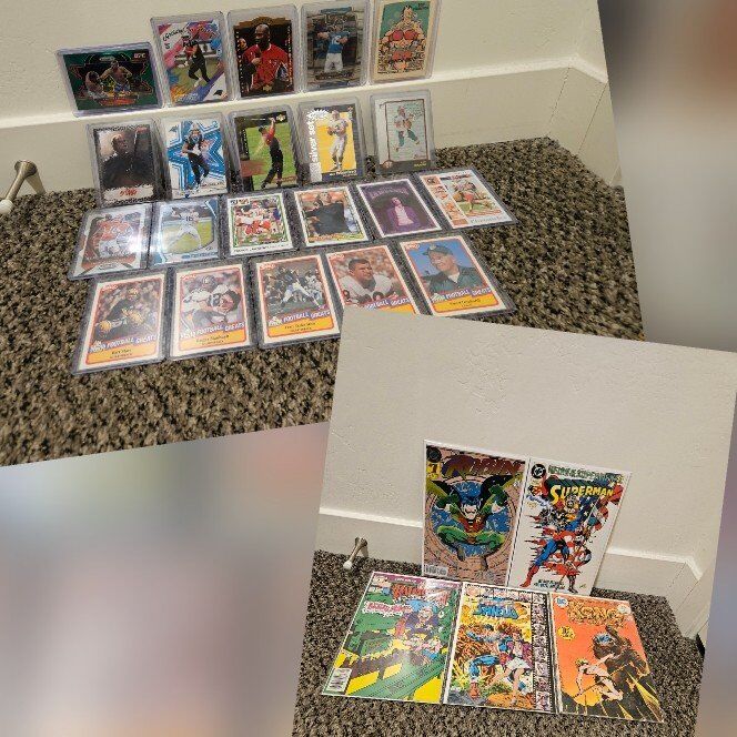 Comic Books & Sports Card Lot