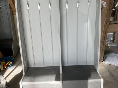 Lifetime storage locker cubby