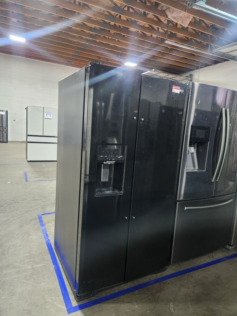 LOW PRICE GUARANTEED! MAYTAG GLOSSY SIDE BY SIDE FRIDGE