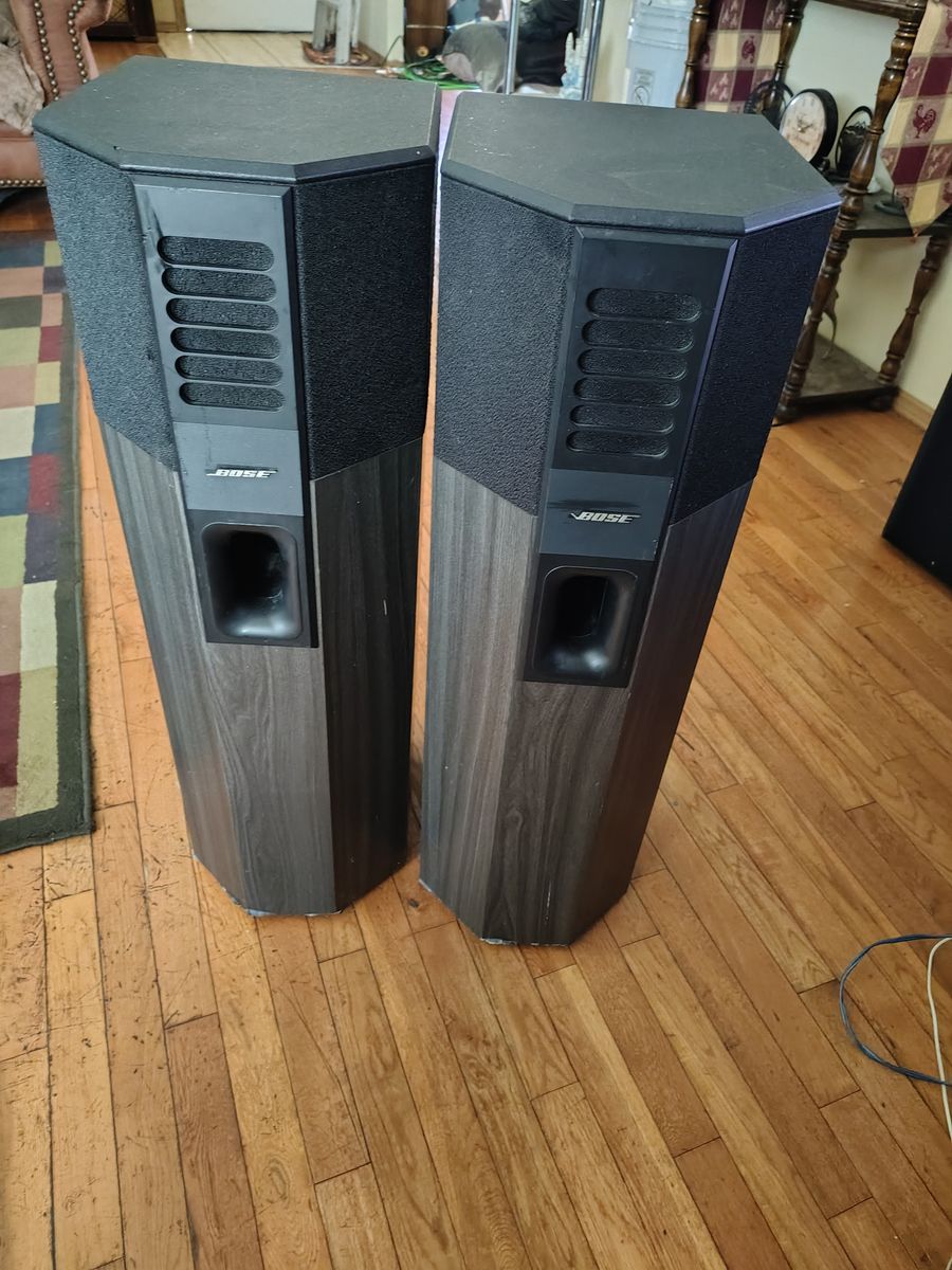 Bose 701 Direct/Reflecting Floor Standing Speakers Pair - Tested