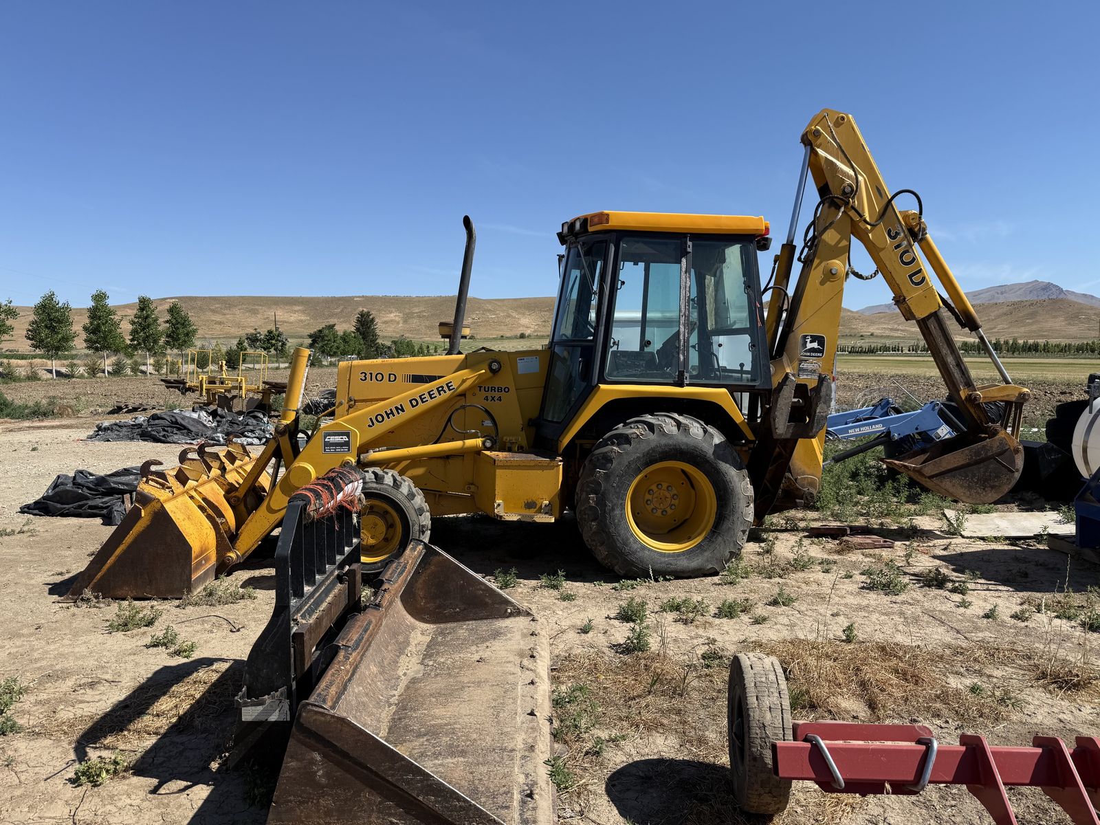 John Deere 310D Turbo 4x4 Backhoe Loader - Made in USA - Used Heavy Equipment