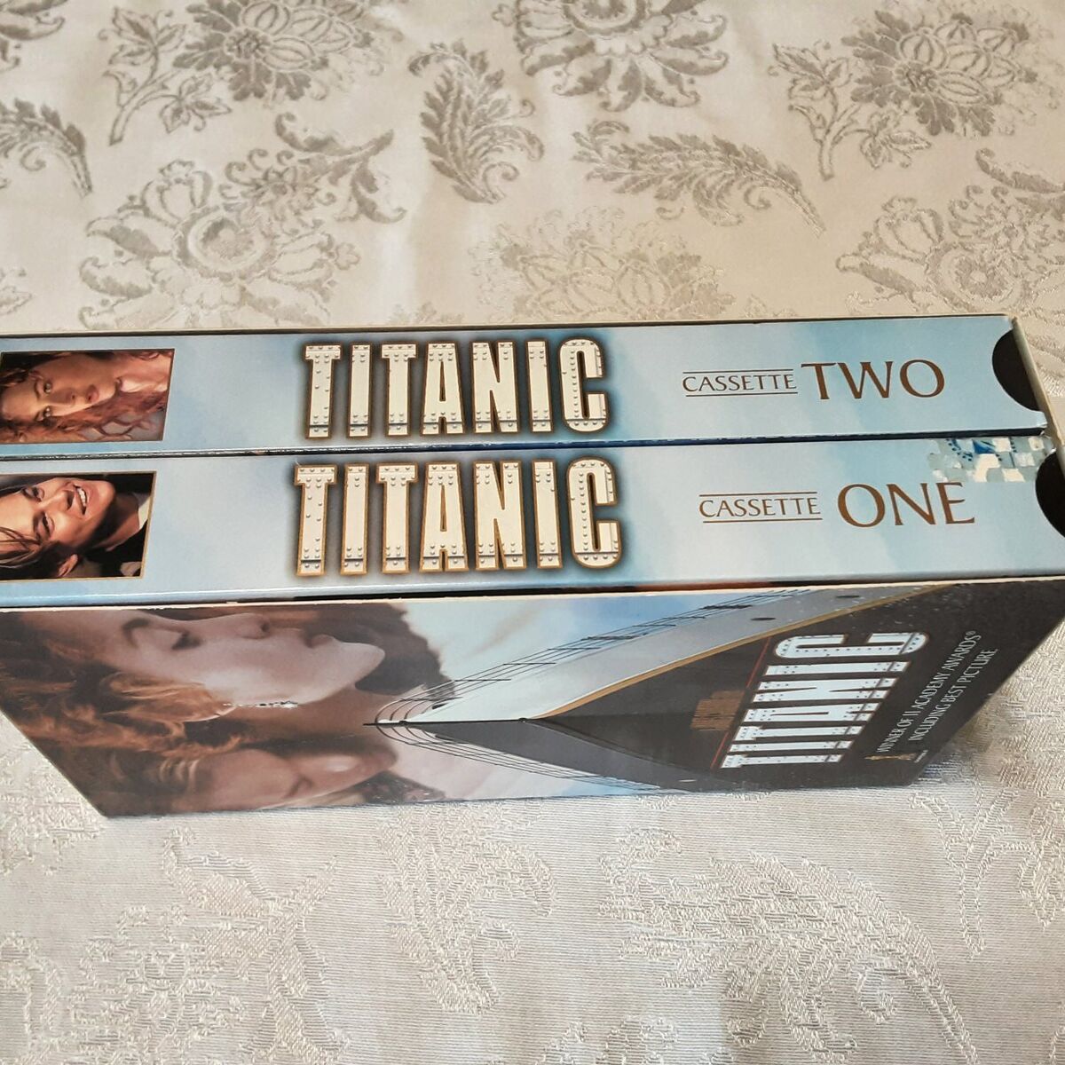 1997 Titanic VHS One and Two Movies.