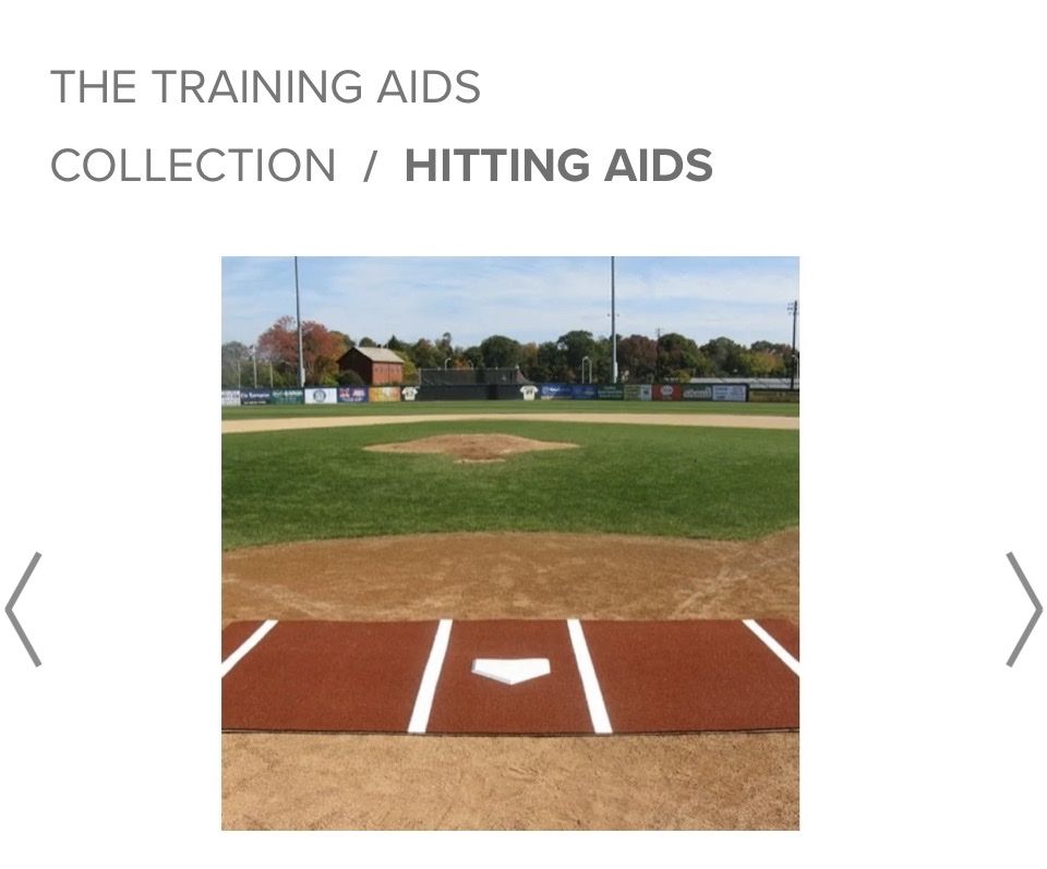 Baseball Hitting Aid Training Mat.  Have 2 available 