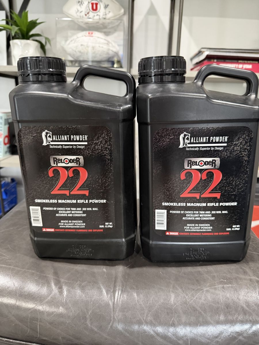 Alliant Reloder 22 RL 22 Magnum Rifle Powder  10 lbs