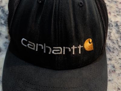 Lot of 3 Carhartt Mesh Back Trucker Hats Baseball Caps