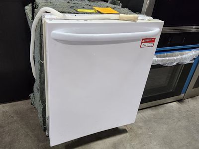 GREAT GE WHITE DISHWASHER! W-WARRANTY