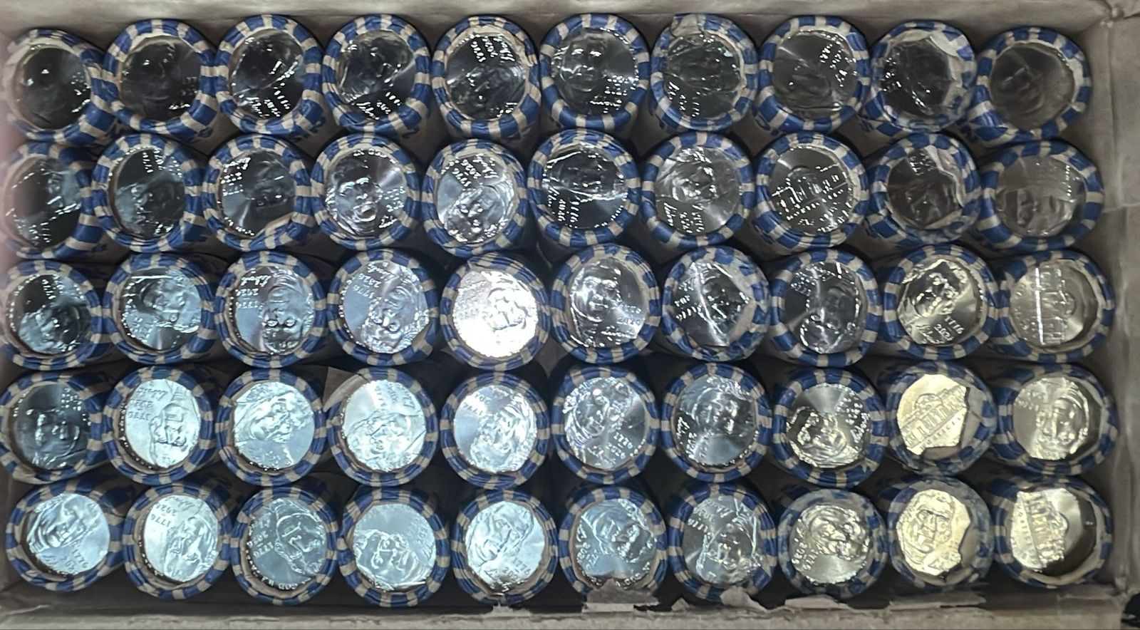 2026-D Nickels 100% full box of 2026 nickels