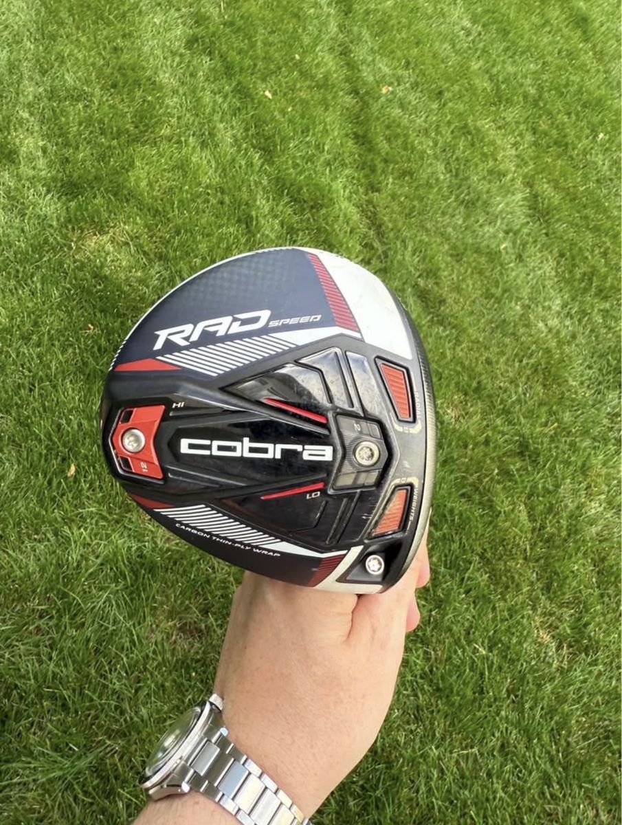 Cobra RADSPEED Driver Golf Club stiff HZRDUS red 6.0 70g