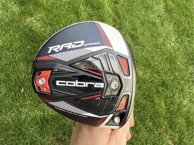 Cobra RADSPEED Driver Golf Club stiff HZRDUS red 6.0 70g