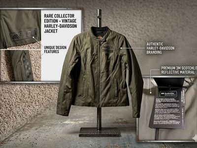 Riding Jacket Harley Davidson