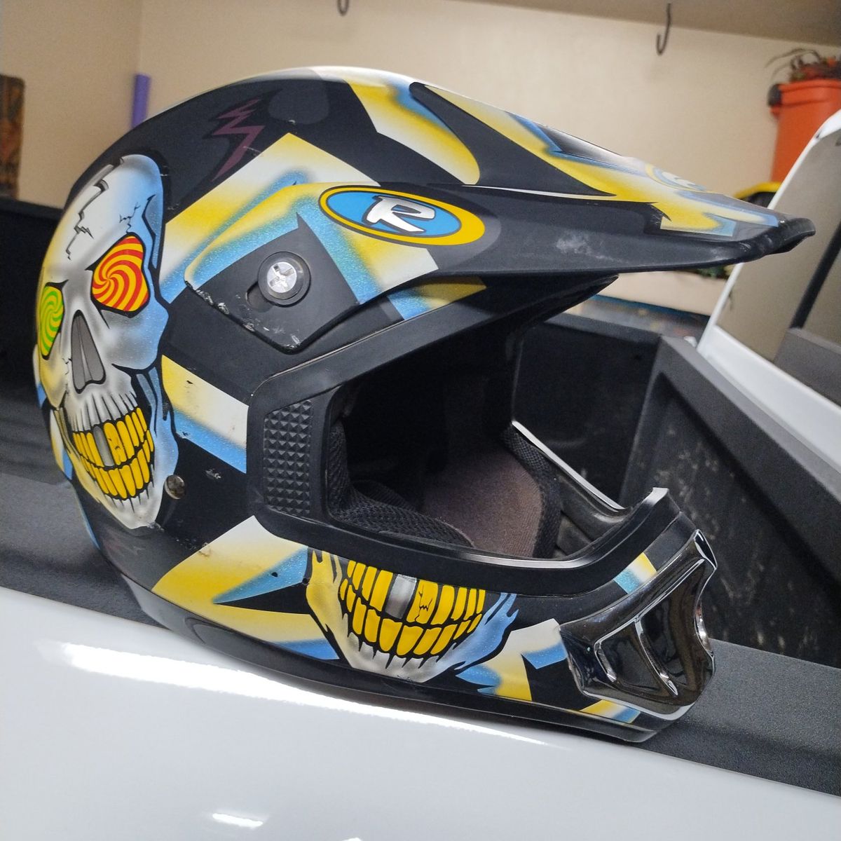 Fulmer motocross helmet