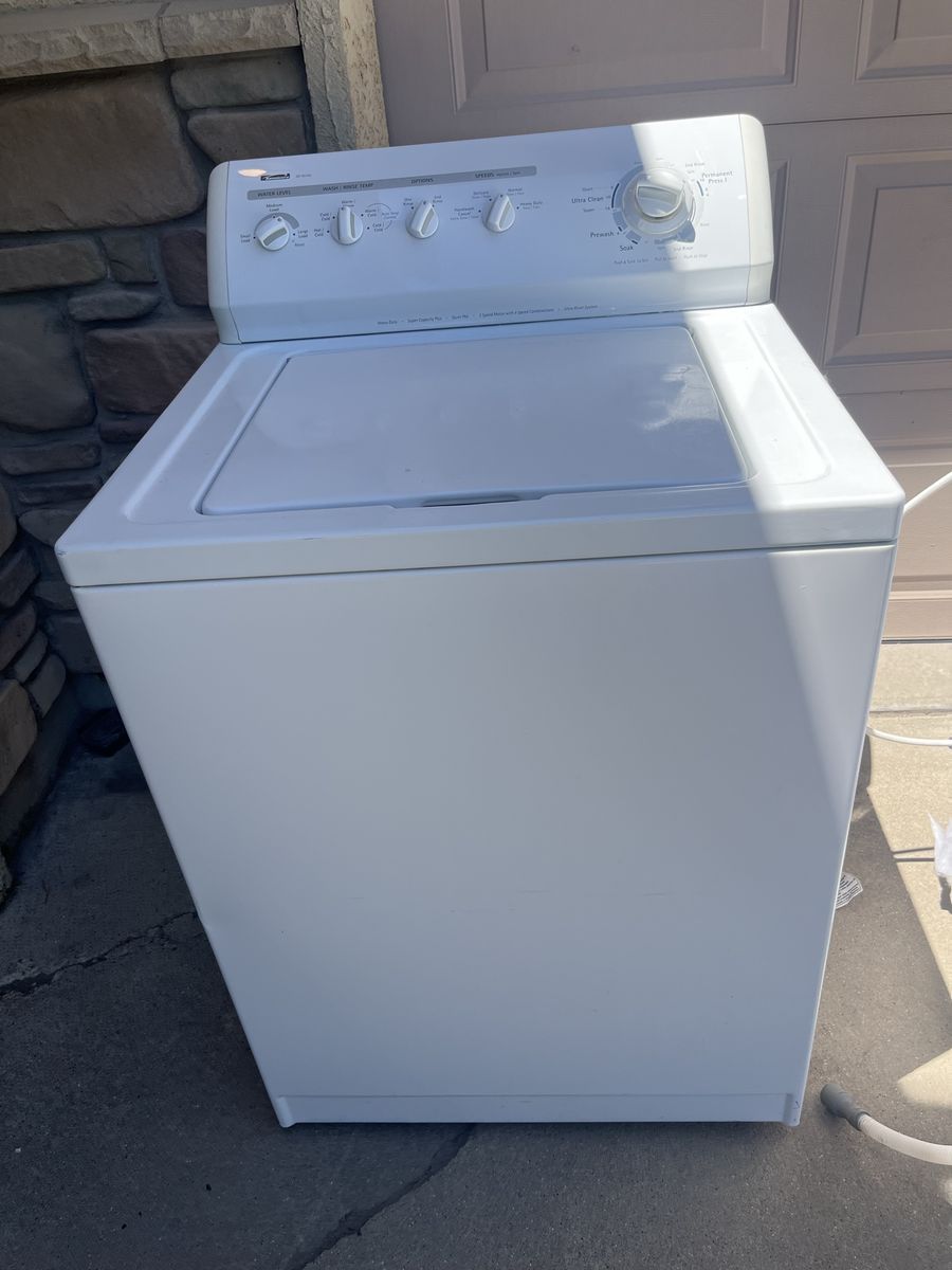 Kenmore White Top-Load Washing Machine - Used, good condition