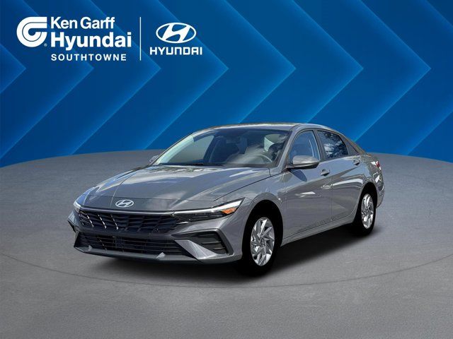 2026 Hyundai Elantra Hybrid Blue