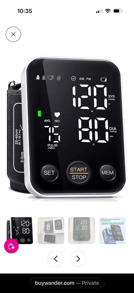 Oklar Blood Pressure monitor For Home Use.