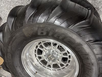 CanAm Maverick R Paddle Tire Set