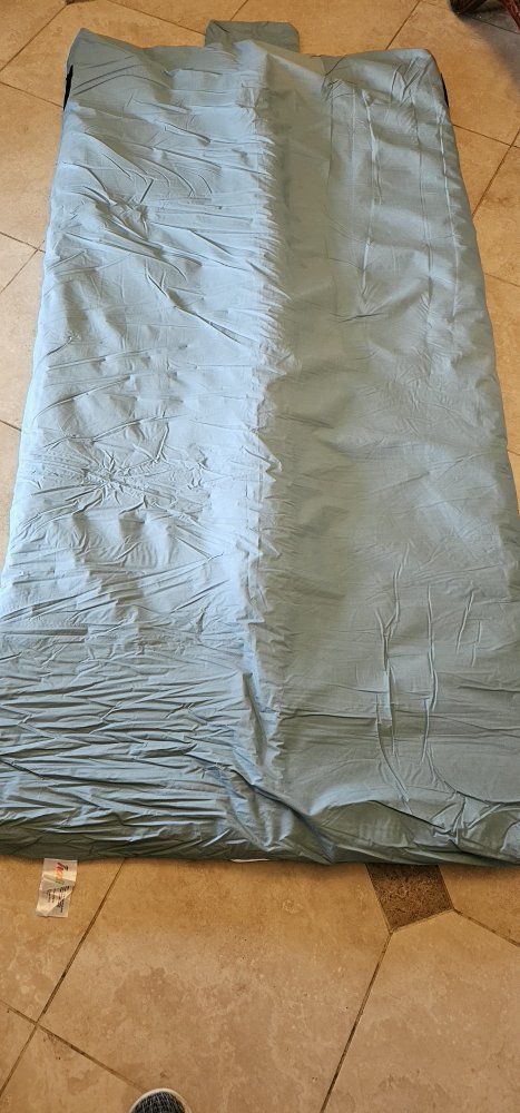 Memory Foam Floor Mattress Roll-Up Bed 6ftx3ft 2"High