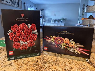 LEGO Botanical Collection - Dried Flowers & Bouquet of Roses