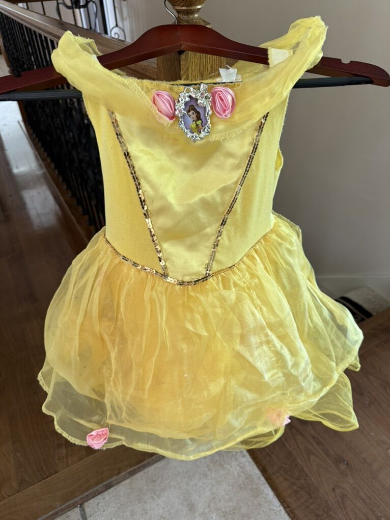 Disney Princess Belle beauty & The Beast 4-6