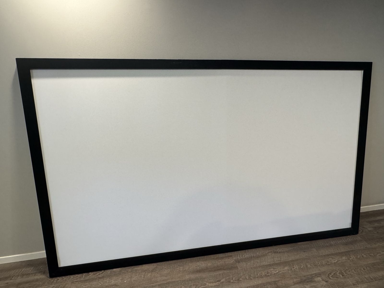 112” movie projector screen home theater
