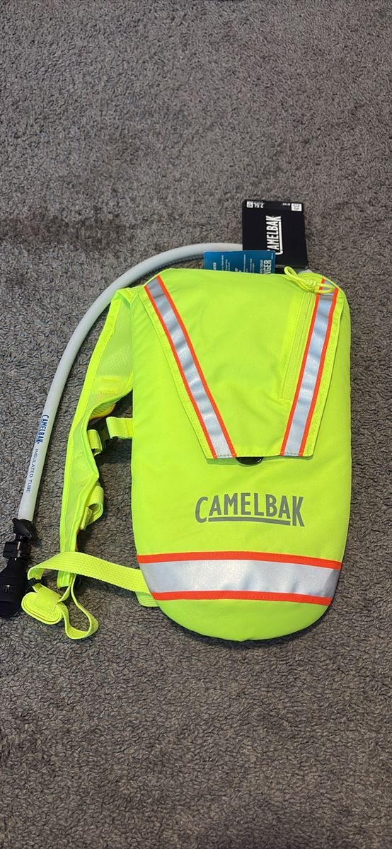CamelBak High-Visibility Safety Yellow Hydration Backpack with Insulated Tube