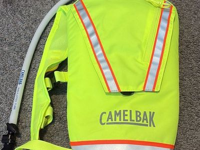 CamelBak High-Visibility Safety Yellow Hydration Backpack with Insulated Tube