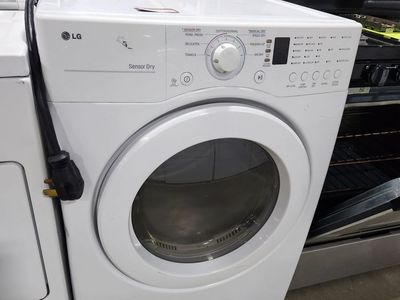 LG Sensor Dry Electric Dryer - White