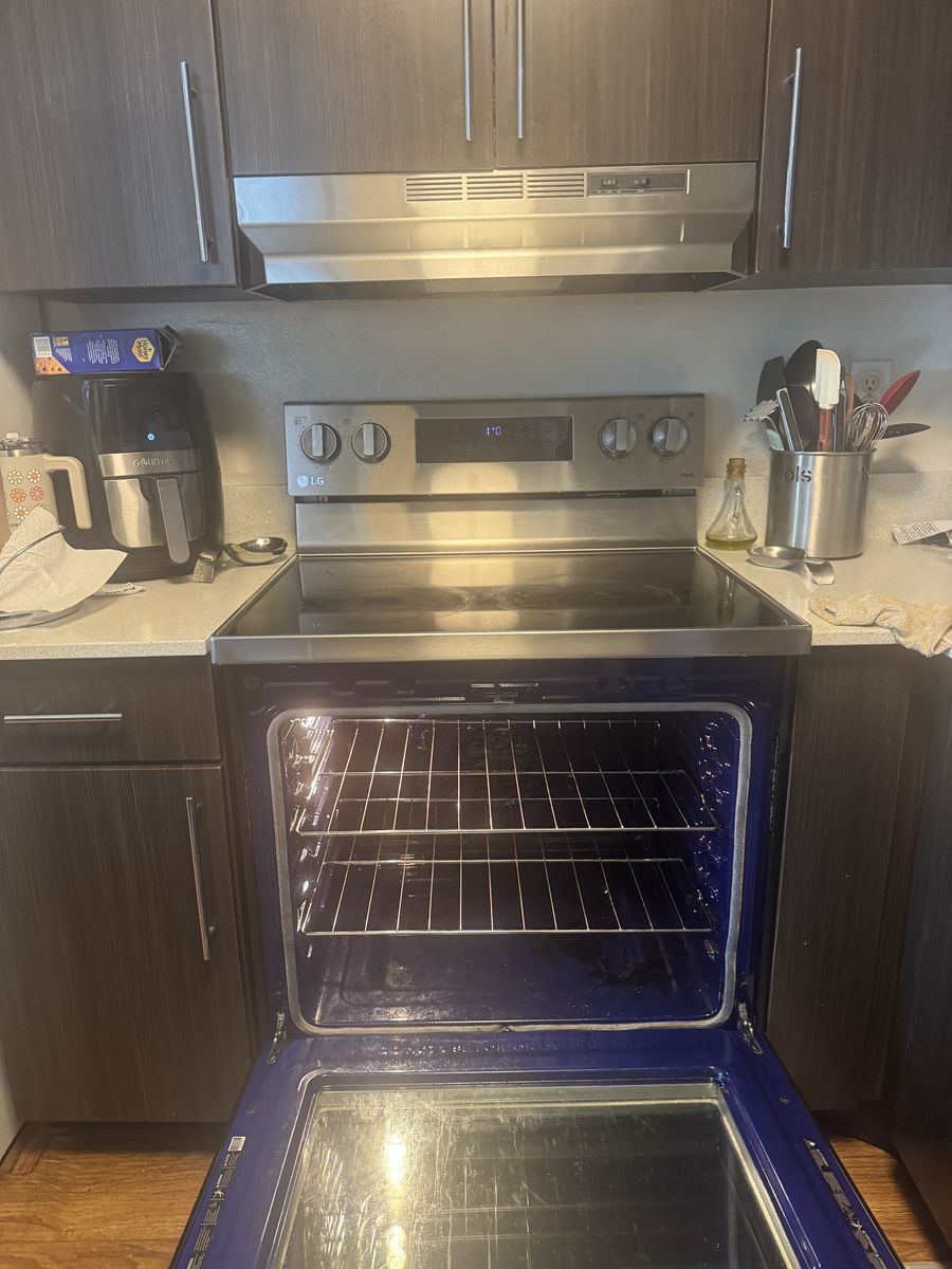 LG electric stove