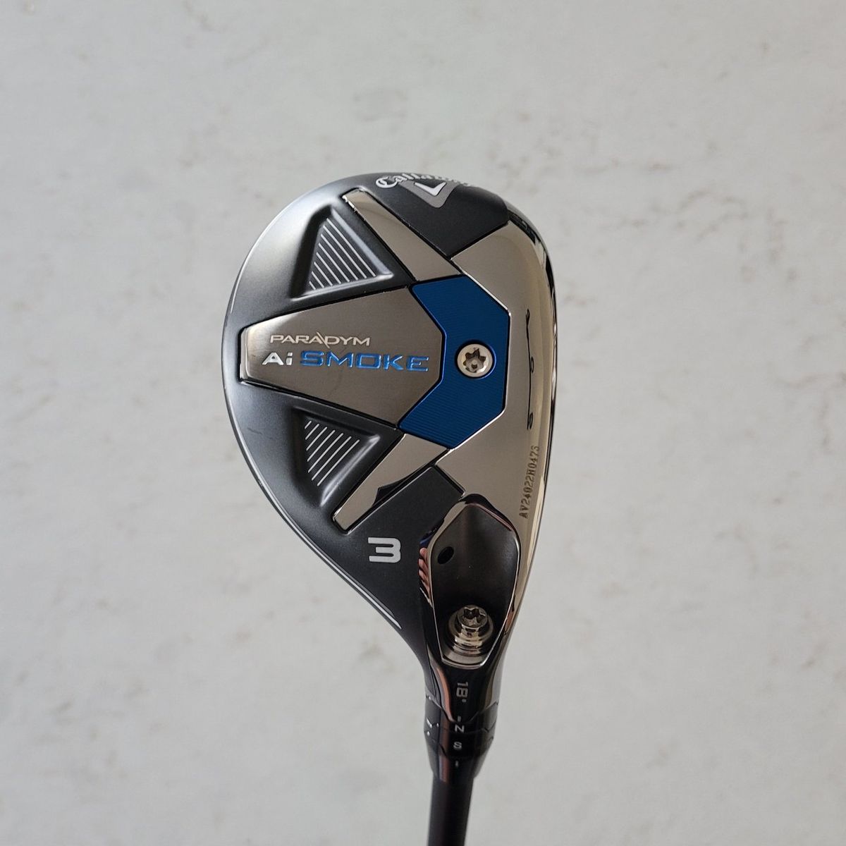 NEW-Callaway Paradym Ai-Smoke Hybrid 3 Stiff