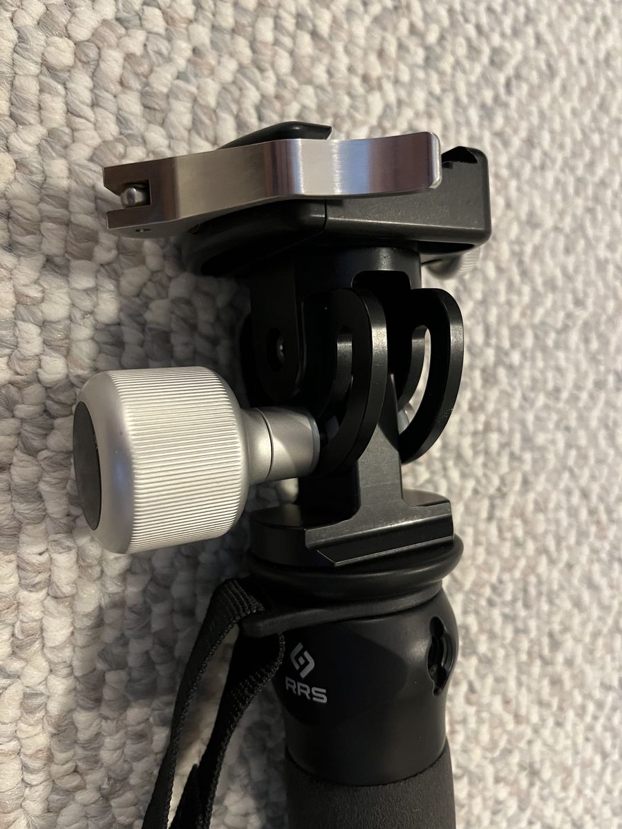 Really Right Stuff carbon fiber monopod and full tilt head