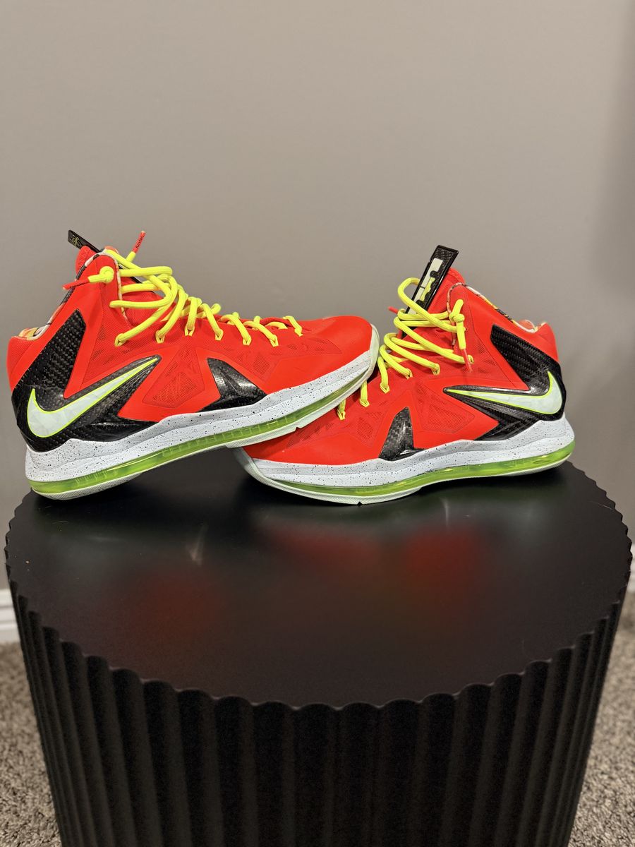 Nike Lebron X Elite Total Crimson