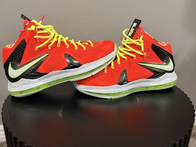 Nike Lebron X Elite Total Crimson