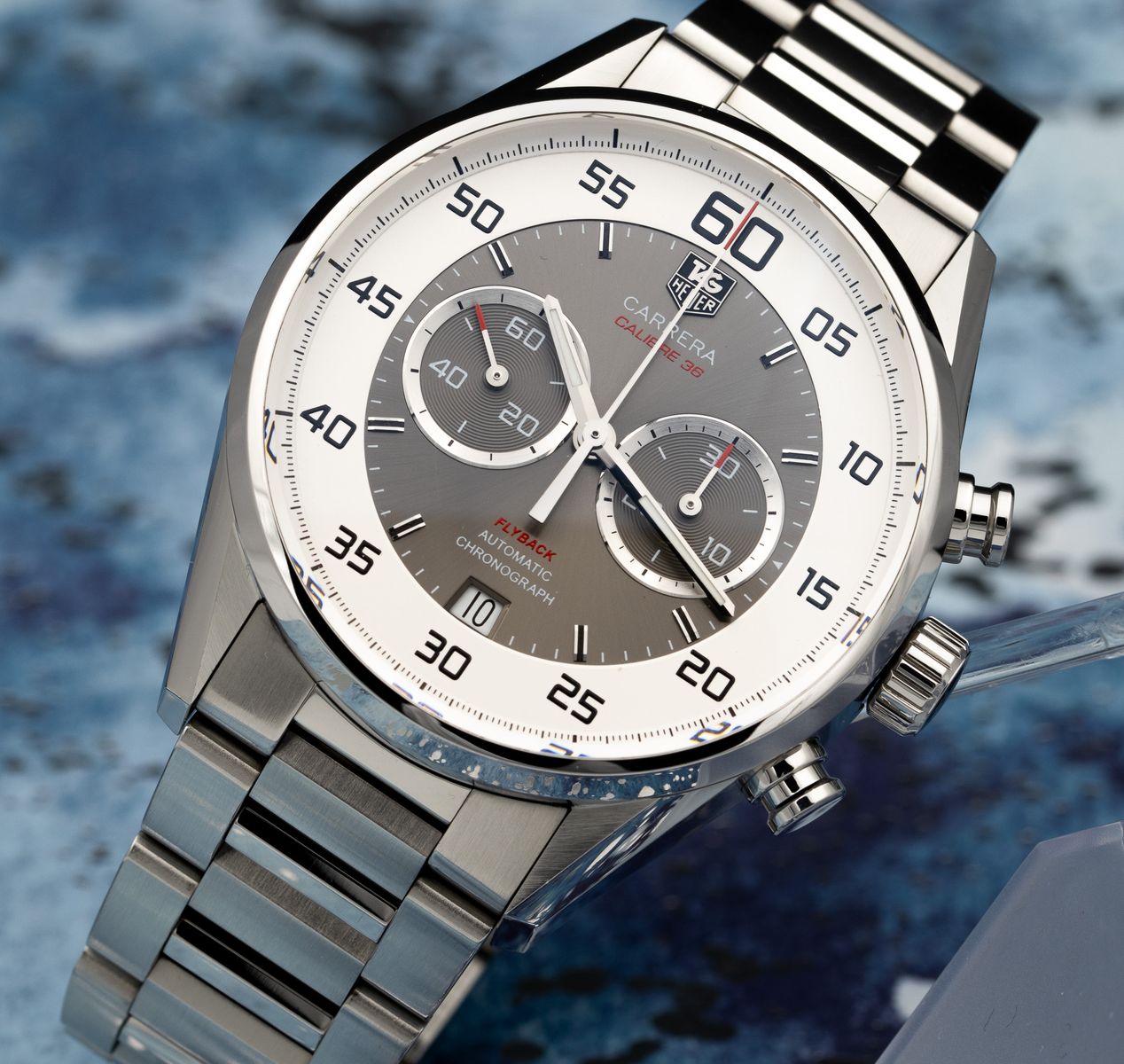 TAG Heuer Carrera Calibre 36 Flyback  Chronograph 43mm – Full Set, 2 Boxs, papers, warranty card. CAR2B11.BA0799