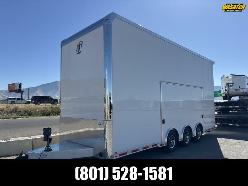 InTech 8.5x24 Aluminum Stacker Car / Racing Trailer