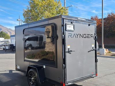 5x10 Mini/Light/Small Toy Hauler Travel Trailer Enclosed Cargo RAYNGER 2026