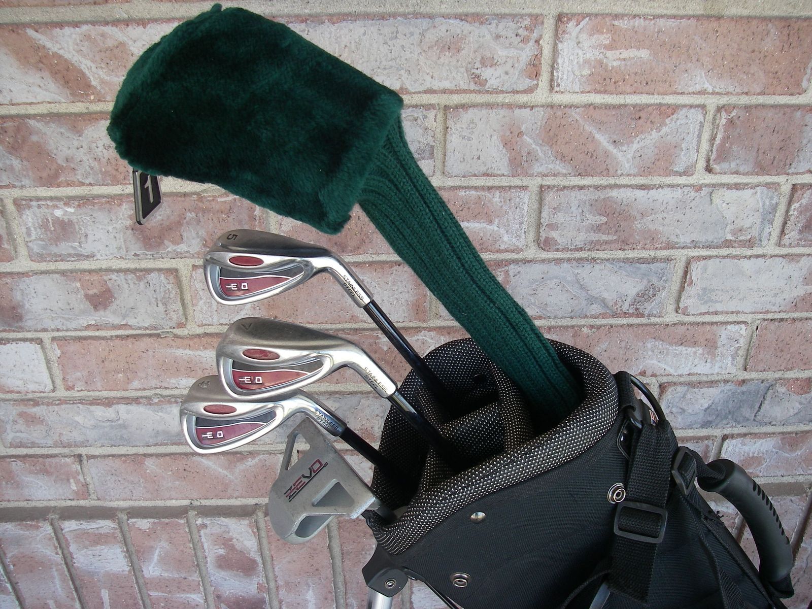 6-PC, Fits 60” Tall Junior ZEVO Golf Clubs Set, U.S. KIDS Stand Bag, Graphite JR Youth, USKG, RH