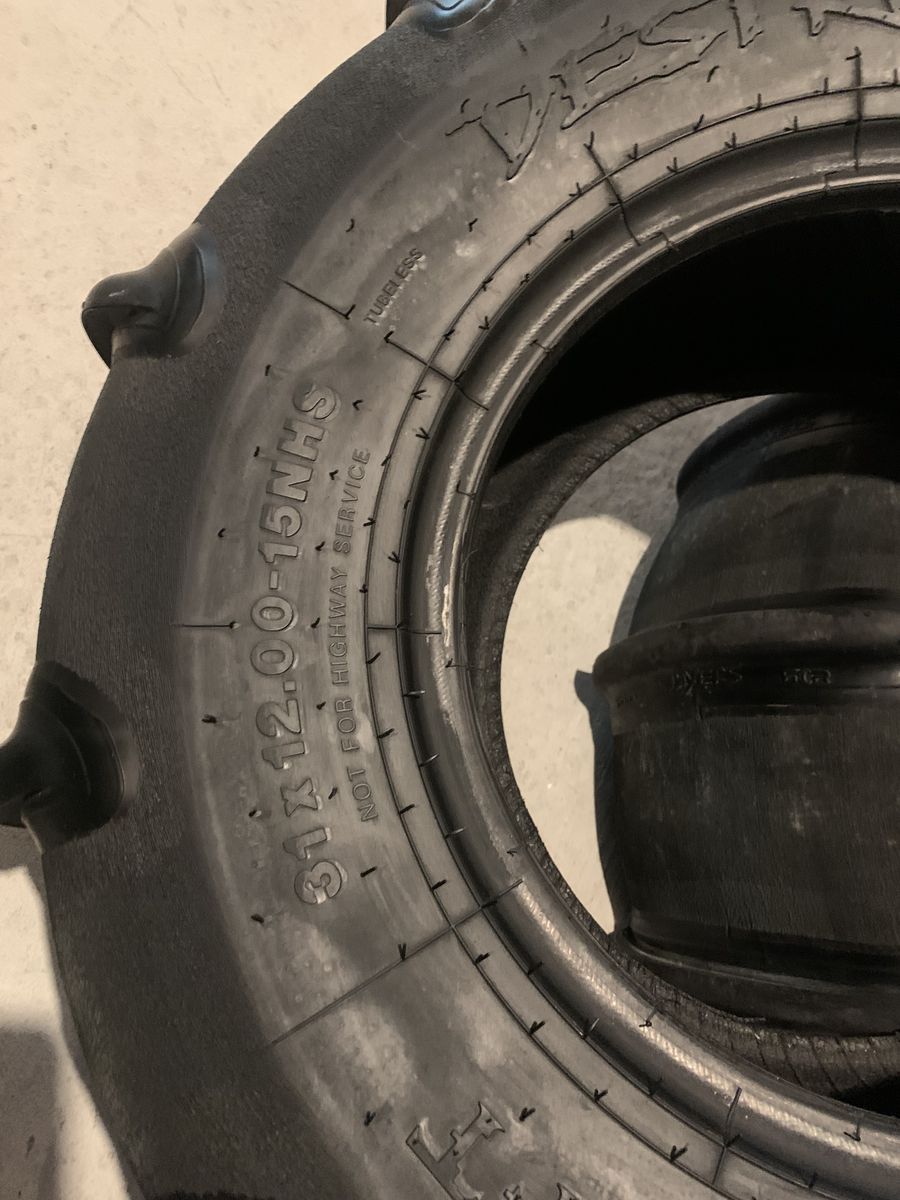 Sandcraft Destroyer Slayer rear paddle tires