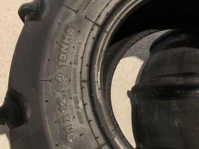 Sandcraft Destroyer Slayer rear paddle tires