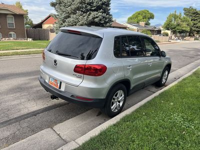 Silver Volkswagen Tiguan 2.0 TSI SUV