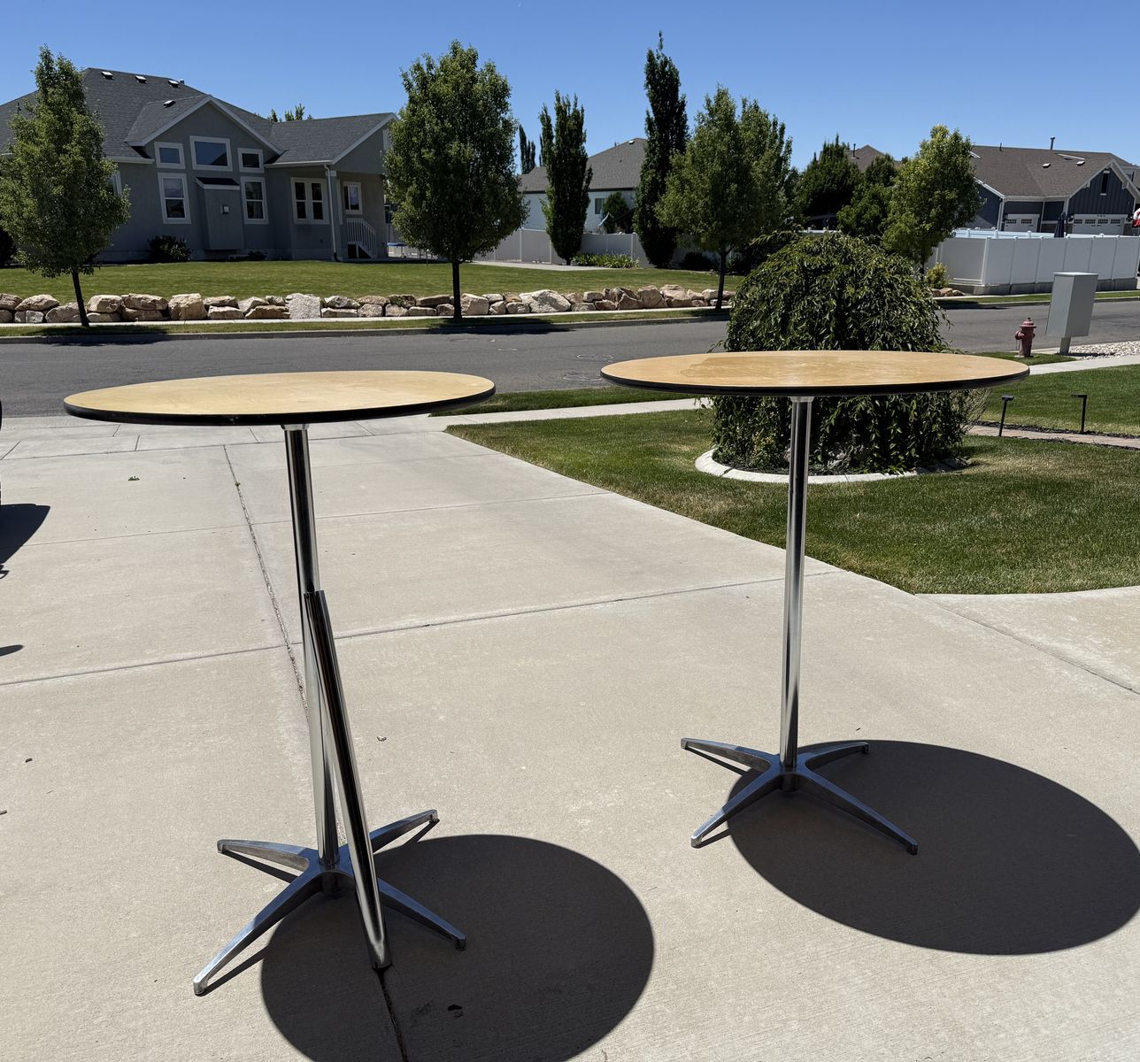 2 High Top Tables