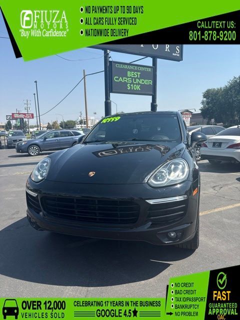 2017 Porsche Cayenne Platinum Edition