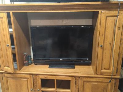 Wooden Cabinet with Storage - Versatile Furniture Piece