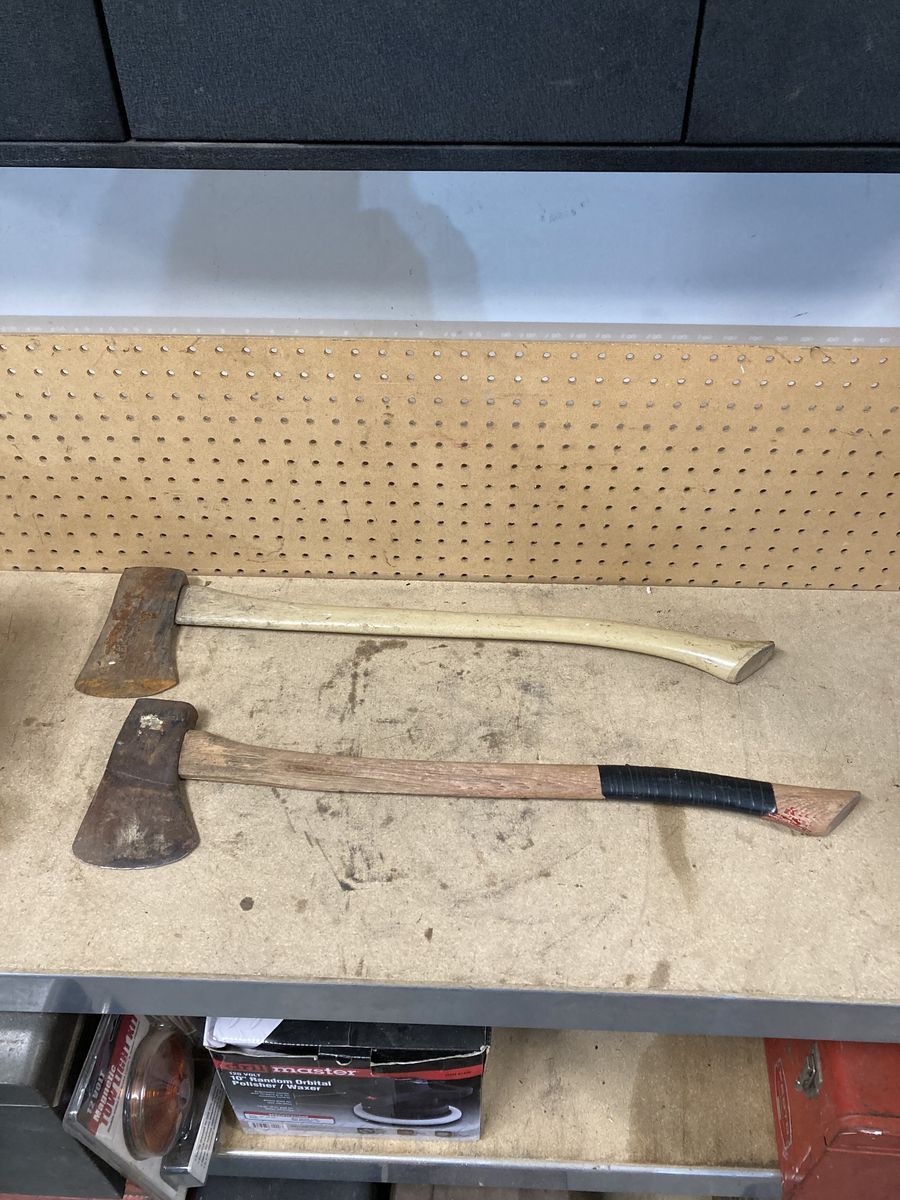 Vintage camp axes $35 ea.