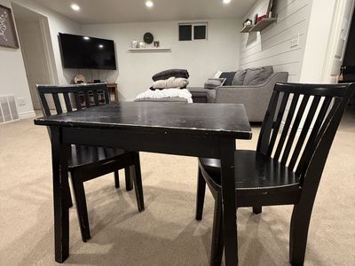 Wooden Kids Table and Chairs