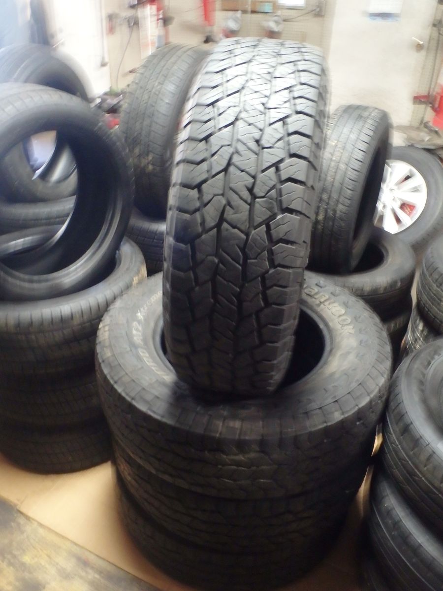 245/70R17 HNAKOOK DYNAPRO AT2 SET OF USED TIRES