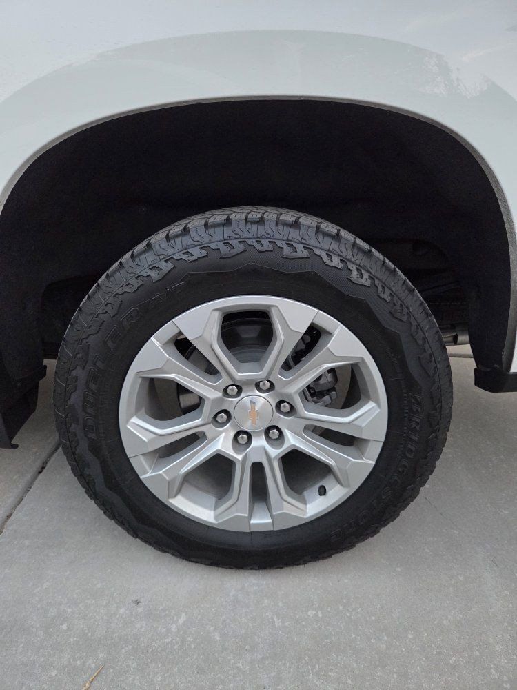 Chevrolet OEM Alloy Wheels with Bridgestone Dueler A/T Tires