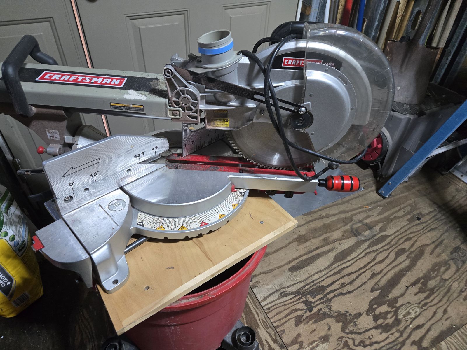 12 inch compound chop saw Craftman